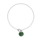 Necklace Cabochon Jade - Maru