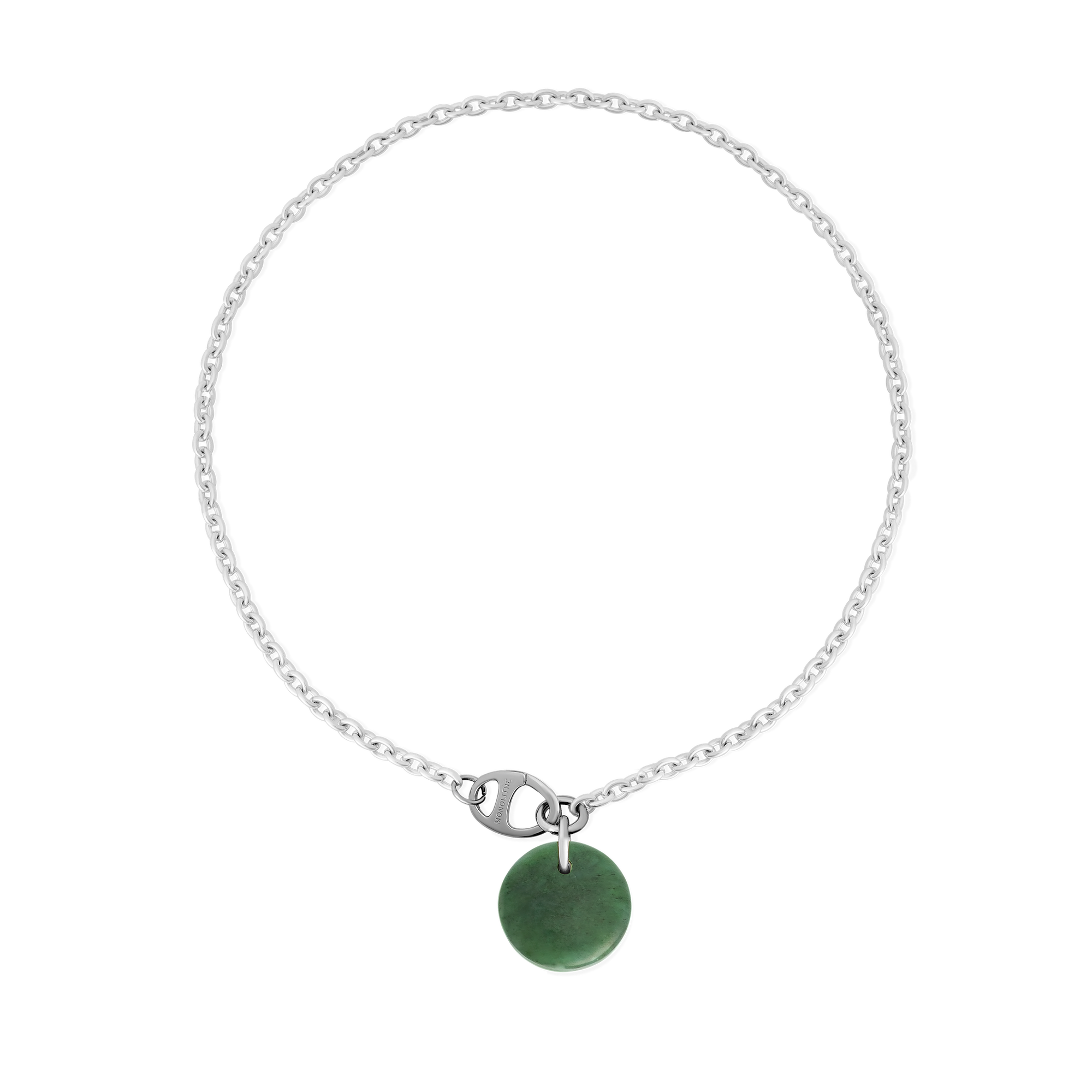 Necklace Cabochon Jade - Maru