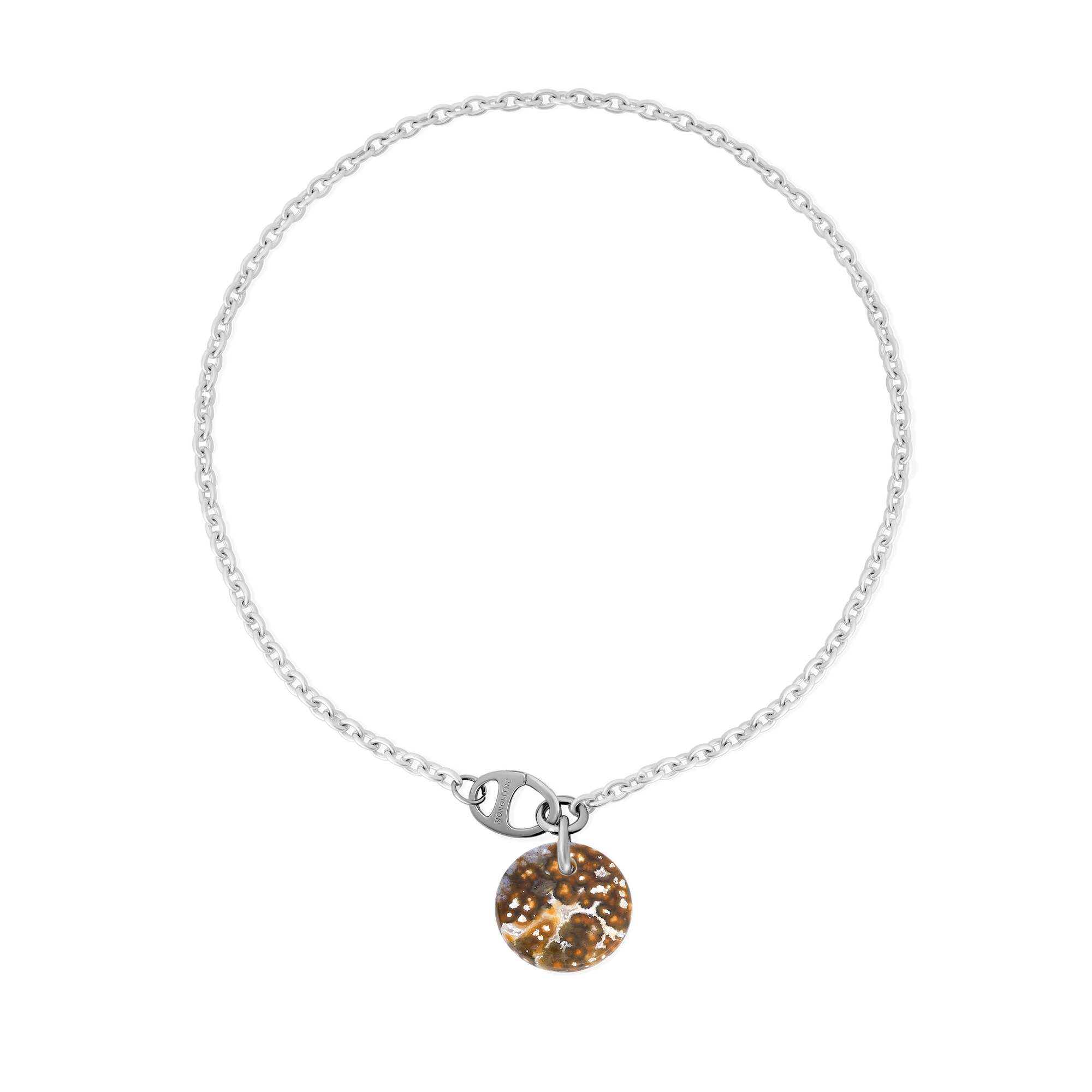 Necklace Cabochon Ocean Jasper - Maru 