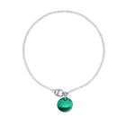 Necklace Cabochon Malachite - Maru