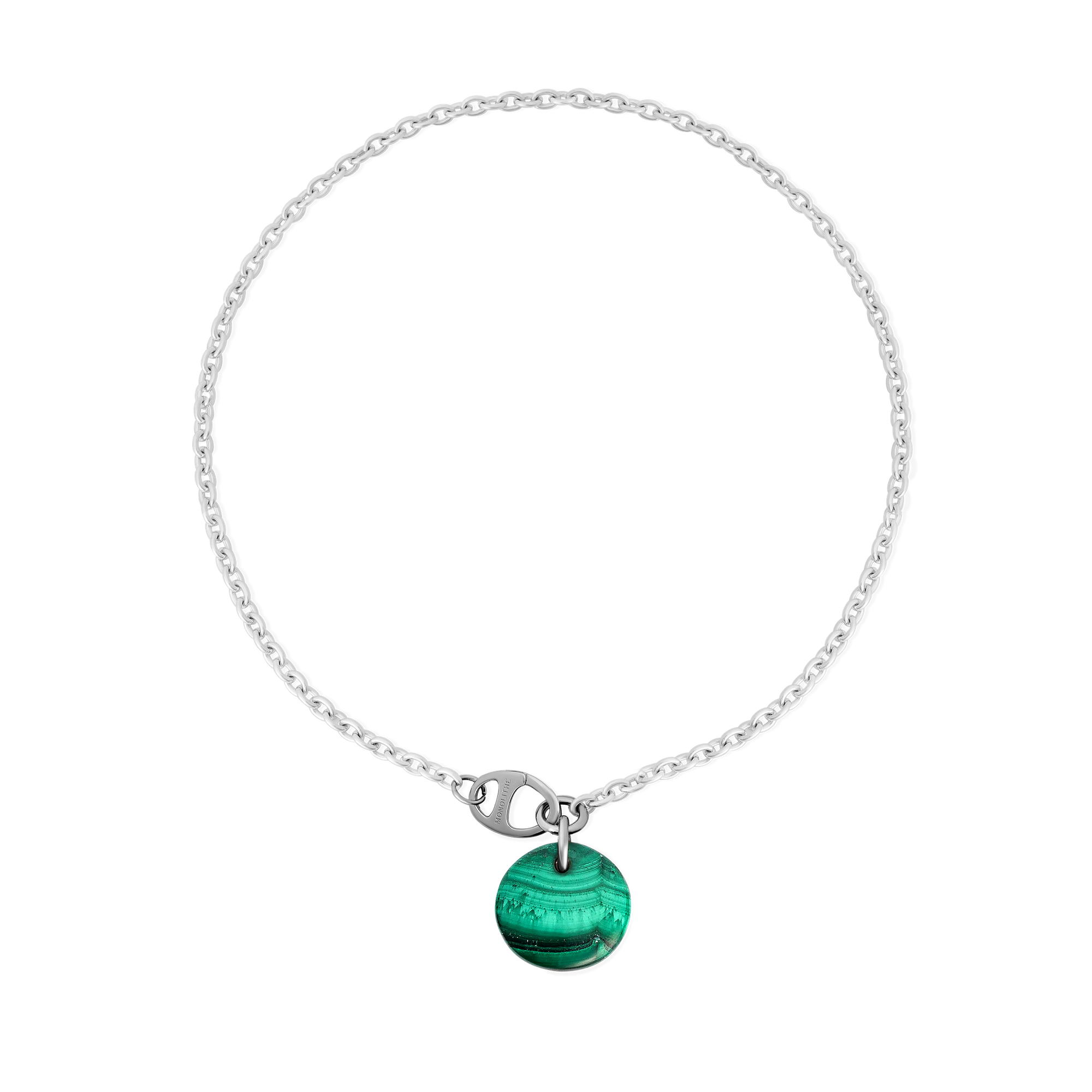 Necklace Cabochon Malachite - Maru