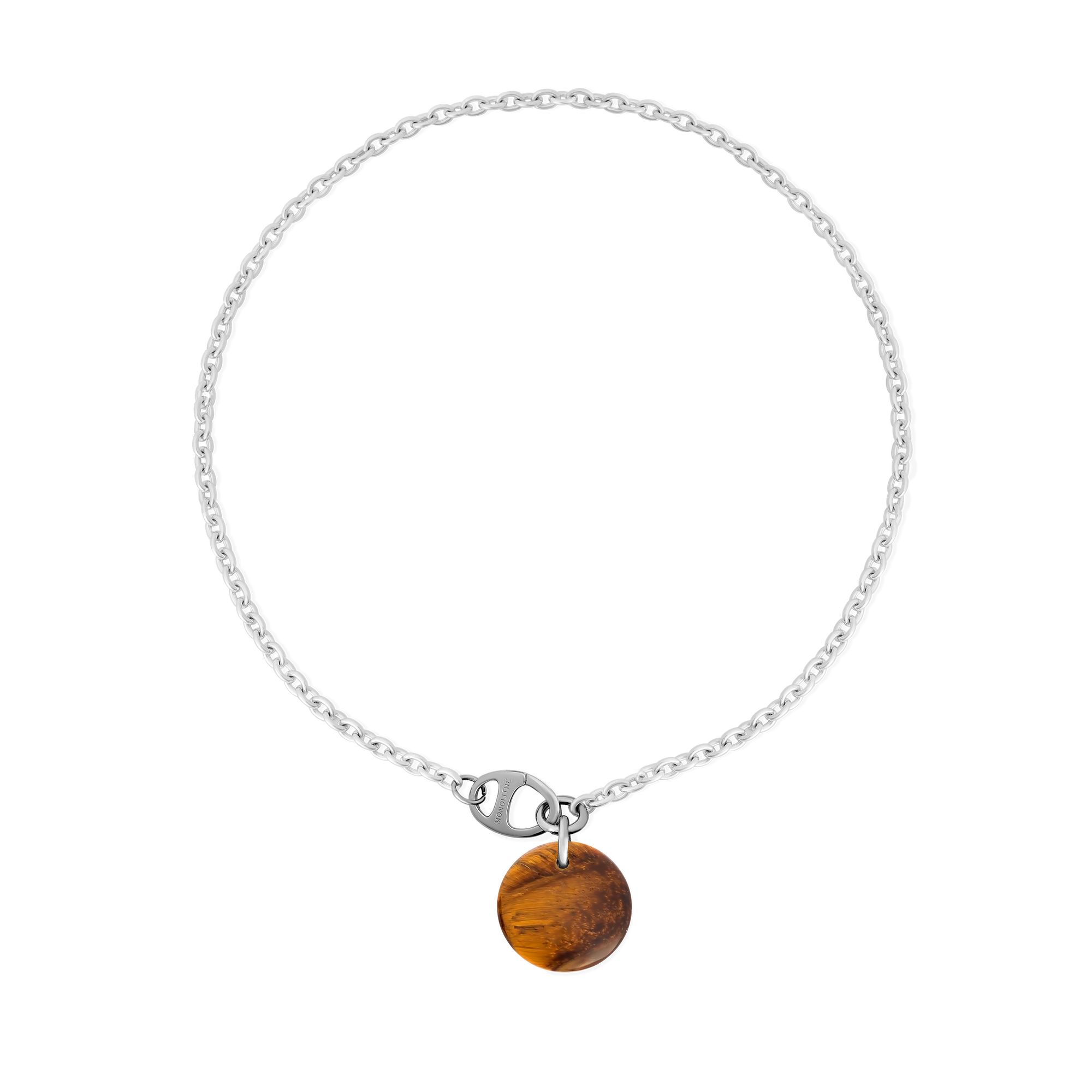 Collier Cabochon Oeil de Tigre - Maru