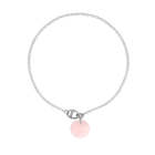 Necklace Cabochon Rose Quartz - Maru 