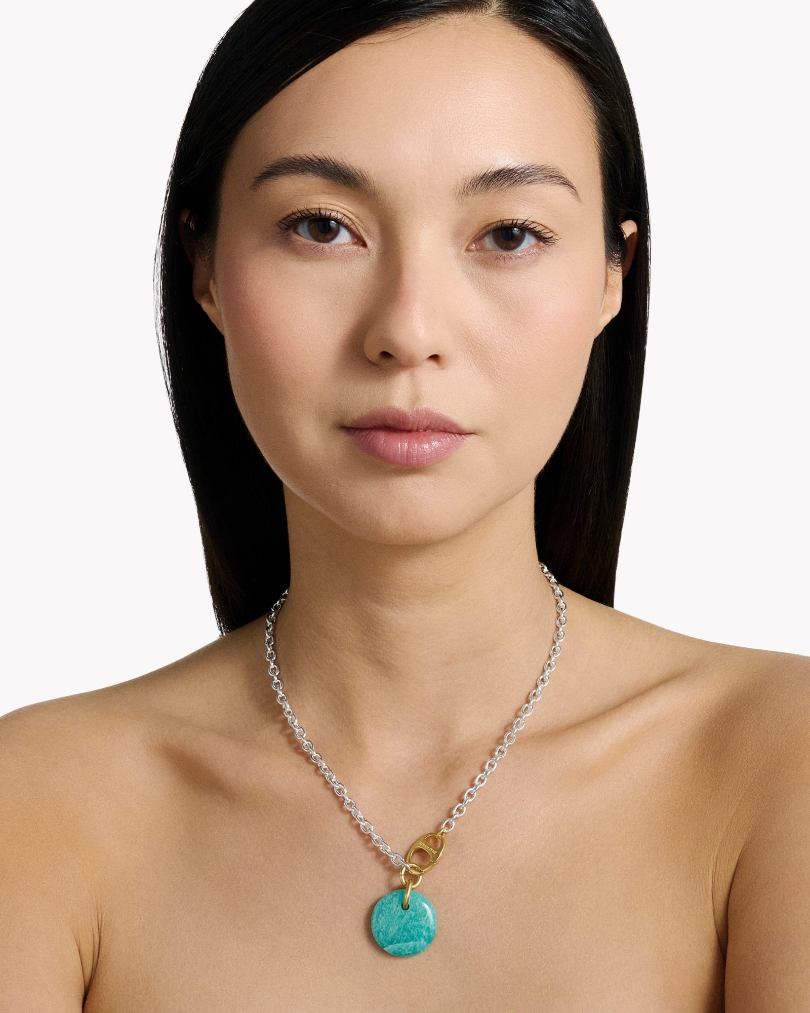Necklace Cabochon Amazonite - Maru