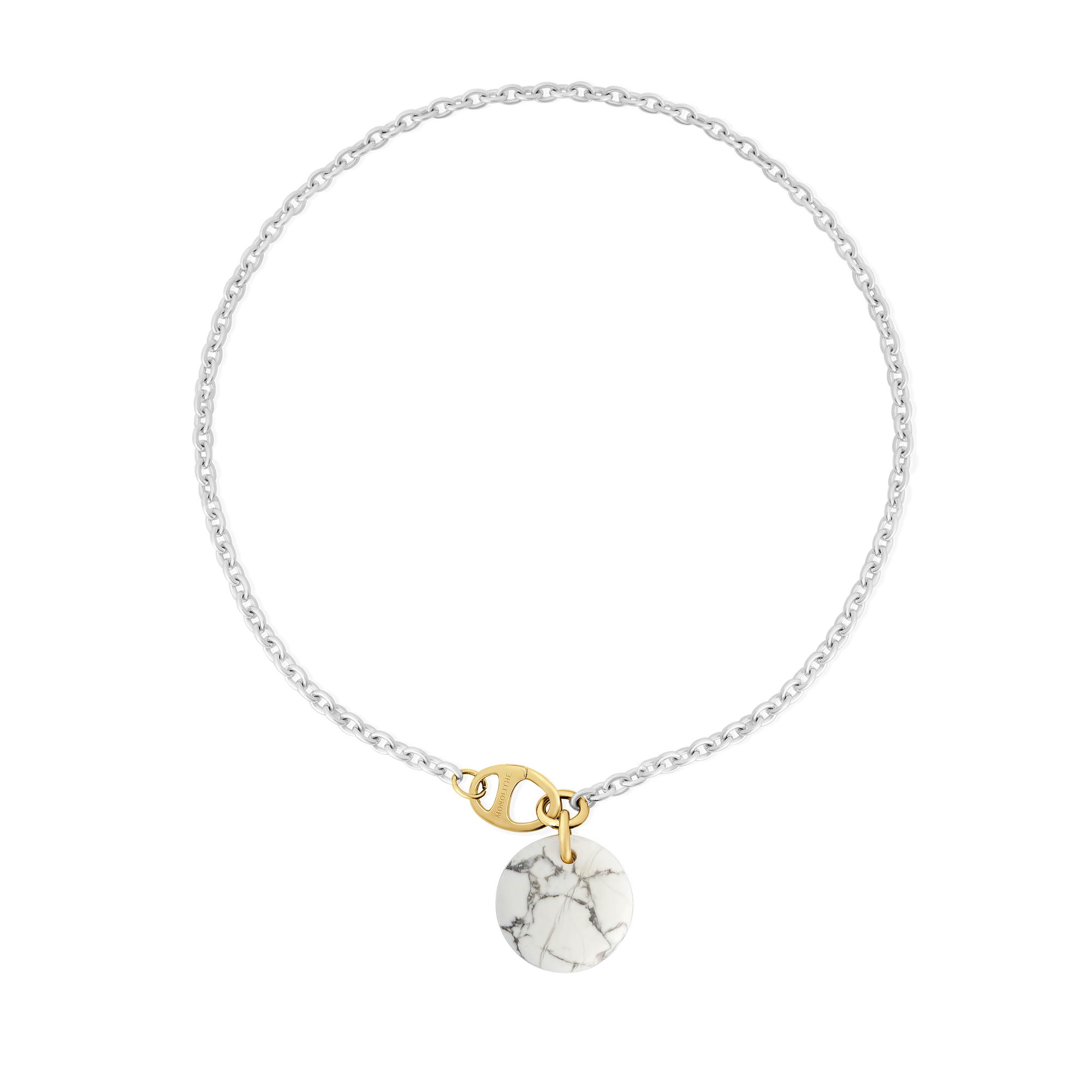 Collier Cabochon Howlite - Maru