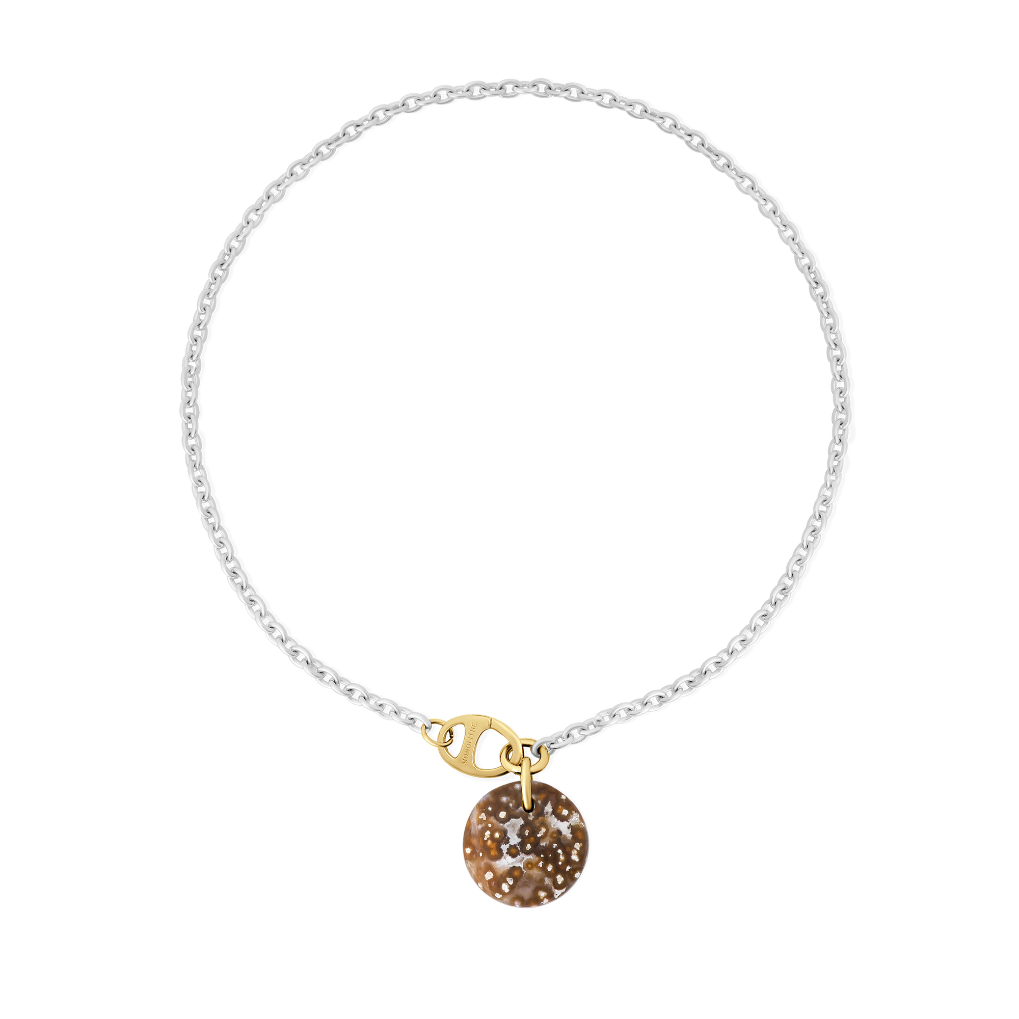 Necklace Cabochon Ocean Jasper - Maru 