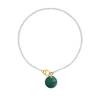 Necklace Cabochon Malachite - Maru