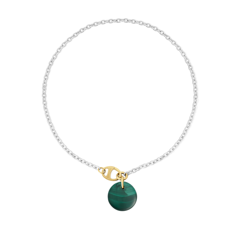 Necklace Cabochon Malachite - Maru
