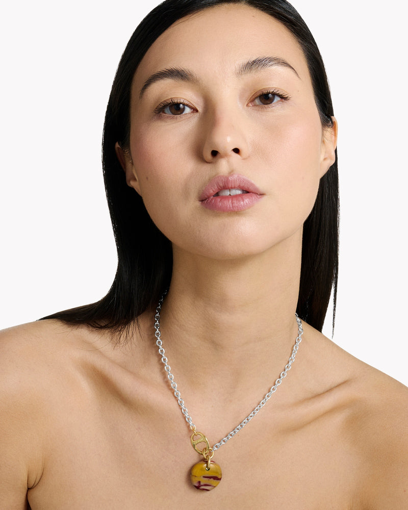 Collier Cabochon Mokaïte - Maru