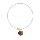 Collier Cabochon Oeil de Tigre - Maru