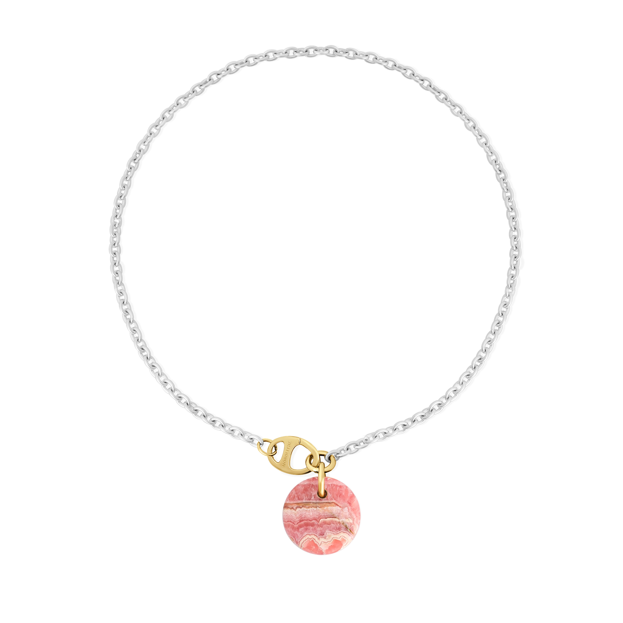 Necklace Cabochon Rhodocrosite - Maru
