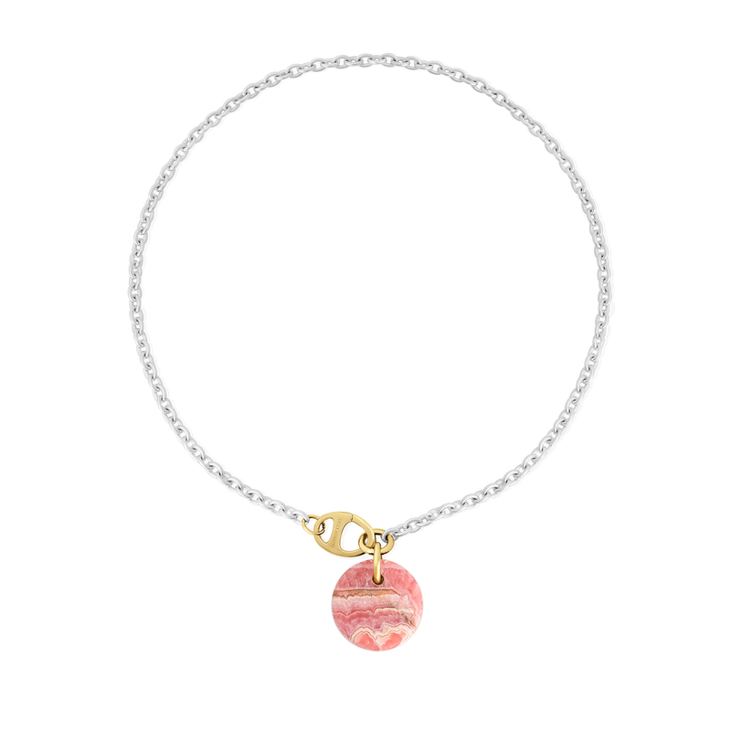 Collier Cabochon Rhodocrosite - Maru