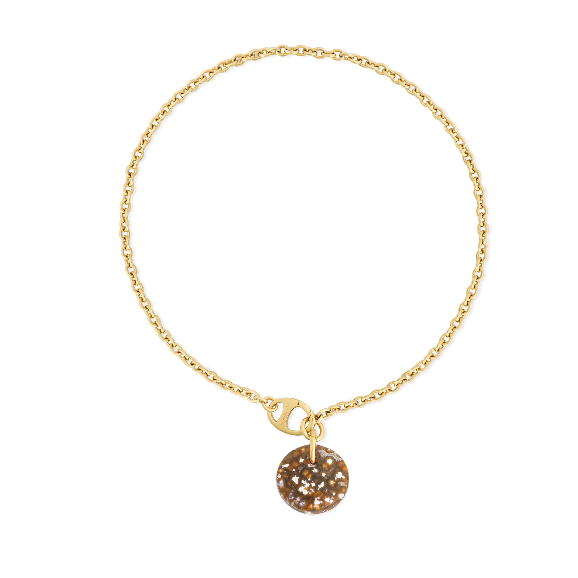 Necklace Cabochon Ocean Jasper - Maru 