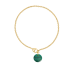 Necklace Cabochon Malachite - Maru