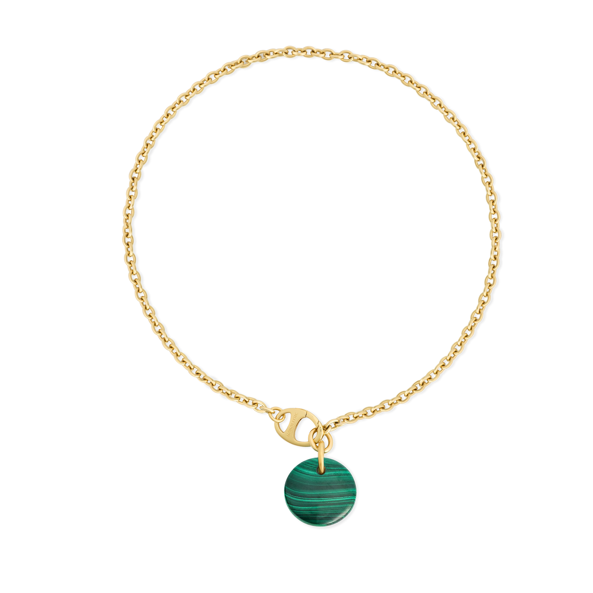 Necklace Cabochon Malachite - Maru