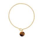 Collier Cabochon Oeil de Tigre - Maru