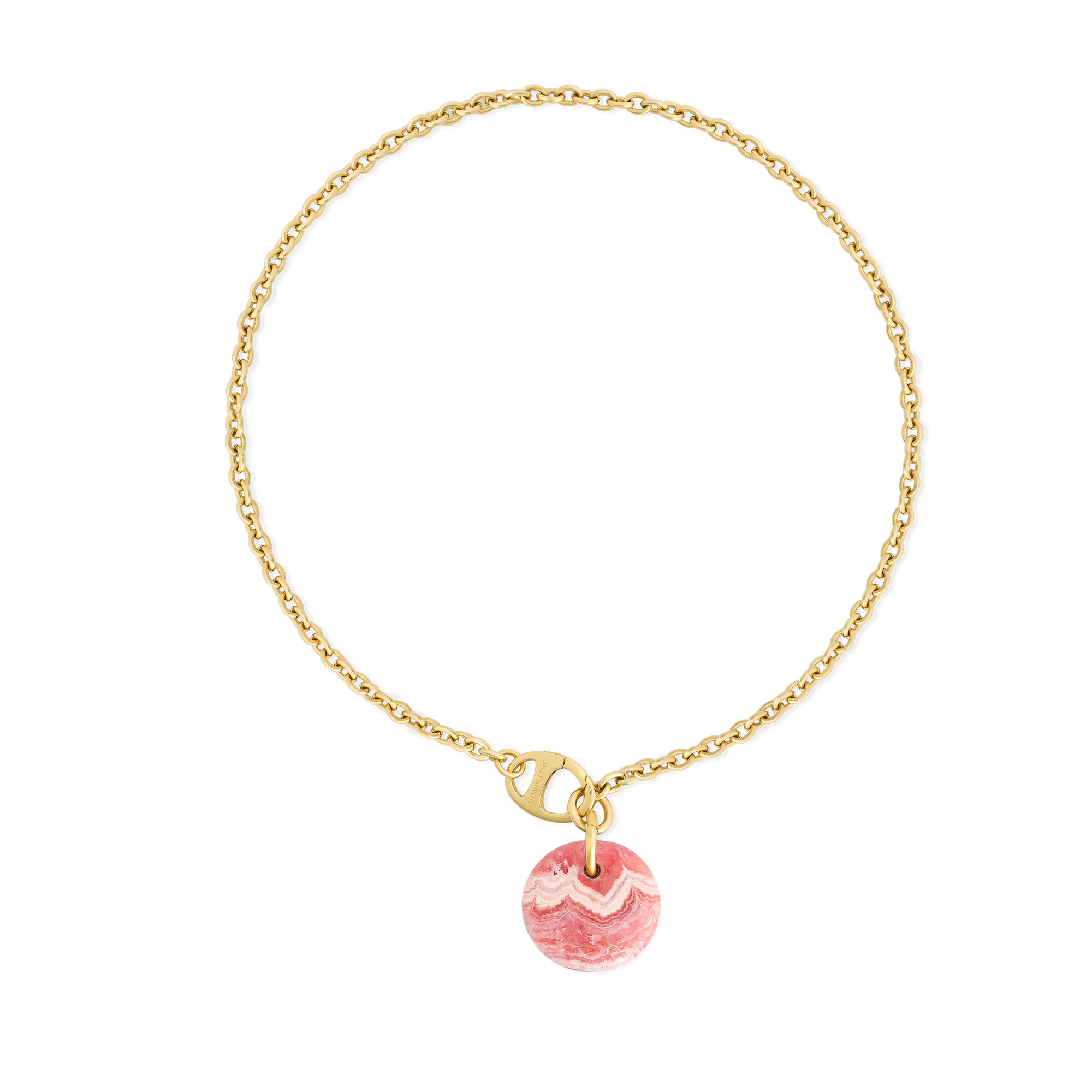 Necklace Cabochon Rhodocrosite - Maru