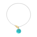 Necklace Cabochon Amazonite - Sakura