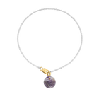 Necklace Cabochon Amethyst - Sakura