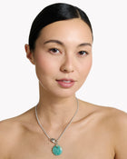 Necklace Cabochon Amazonite - Sakura