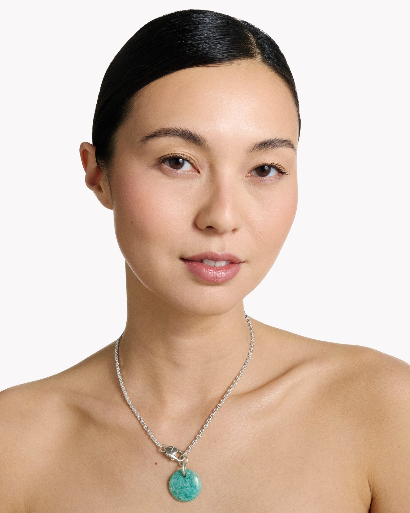 Necklace Cabochon Amazonite - Sakura