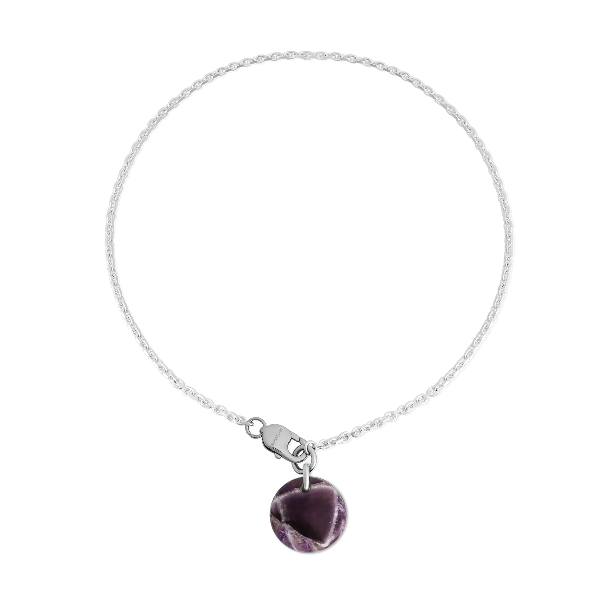 Necklace Cabochon Amethyst - Sakura