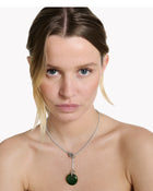 Necklace Cabochon Jade - Sakura