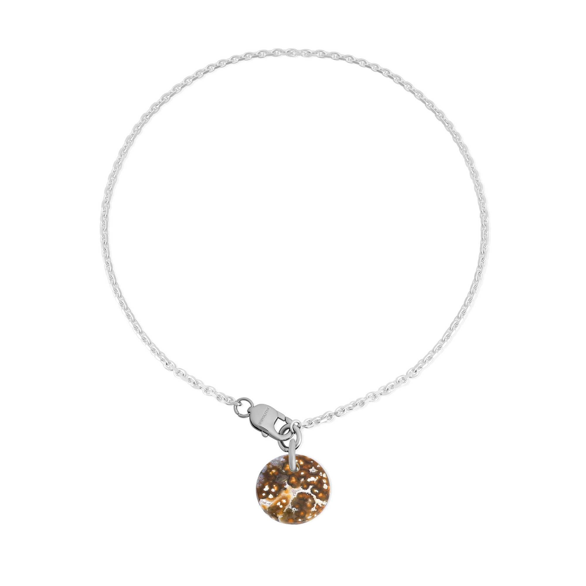 Necklace Cabochon Ocean Jasper - Sakura 
