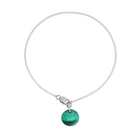 Necklace Cabochon Malachite - Sakura