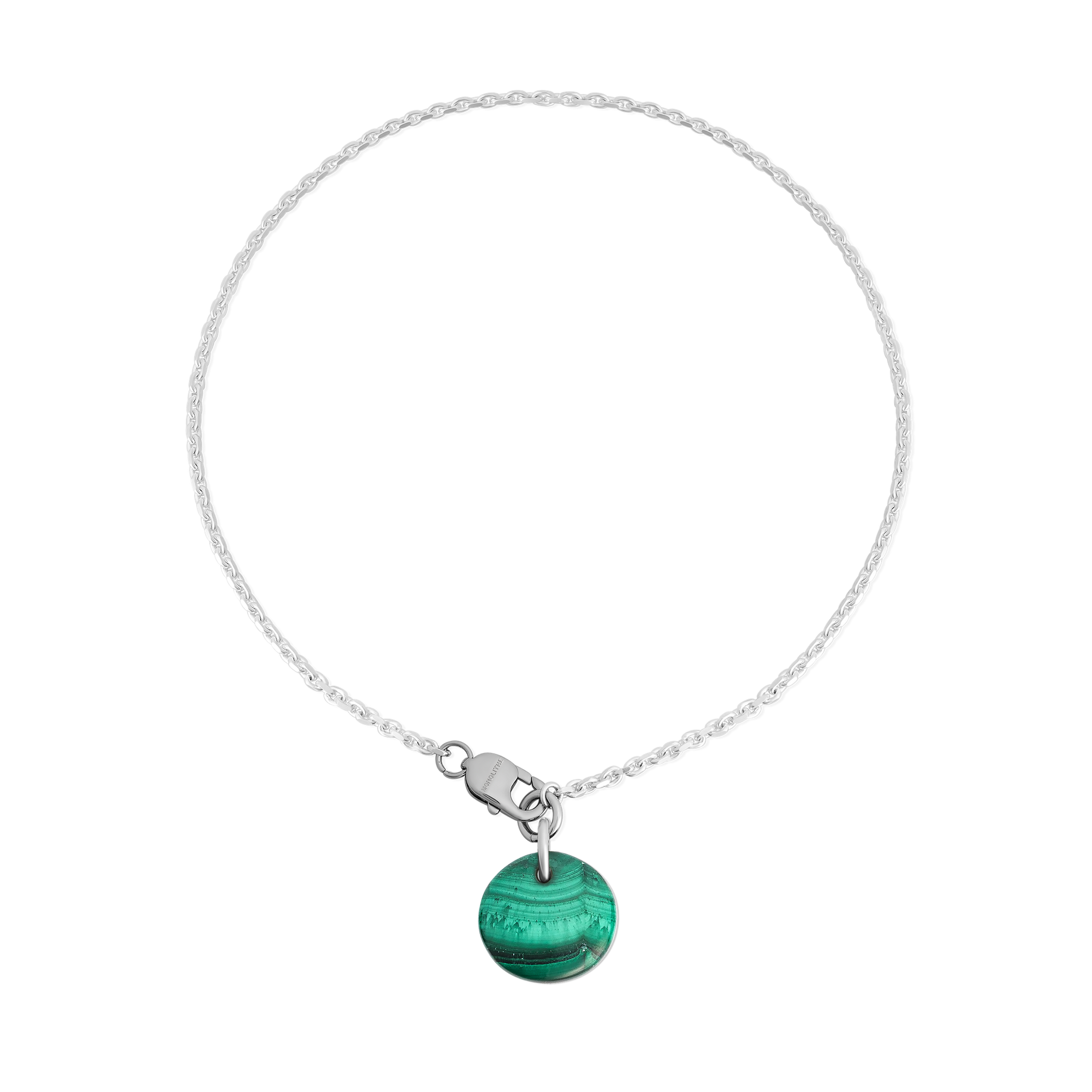 Necklace Cabochon Malachite - Sakura