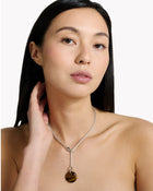 Necklace Cabochon Tiger's Eye - Sakura 