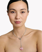Collier Cabochon Rhodocrosite - Sakura