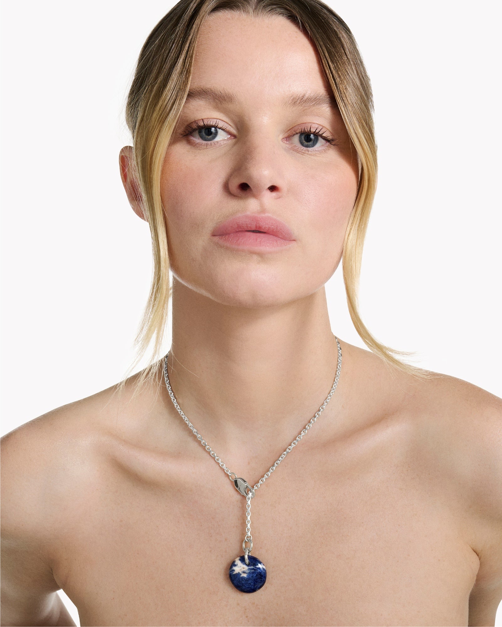 Necklace Cabochon Sodalite - Sakura