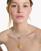 Collier Cabochon Calcite - Sakura