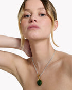 Necklace Cabochon Jade - Sakura