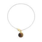 Necklace Cabochon Tiger's Eye - Sakura 