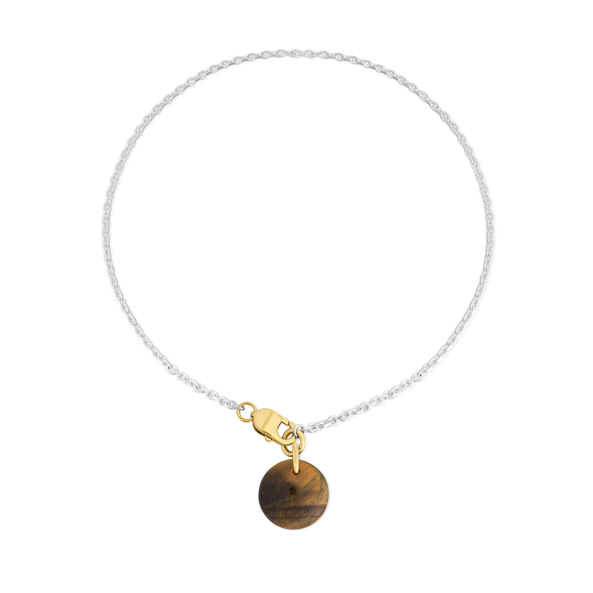 Necklace Cabochon Tiger's Eye - Sakura 