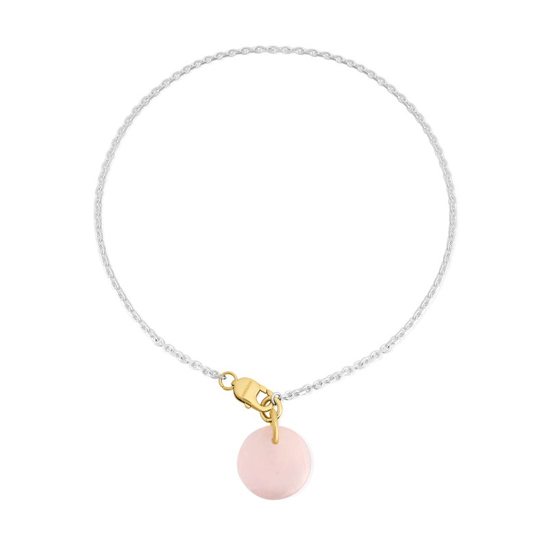 Collier Cabochon Quartz Rose - Sakura