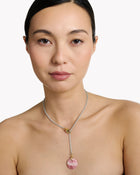 Collier Cabochon Rhodocrosite - Sakura