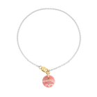 Collier Cabochon Rhodocrosite - Sakura