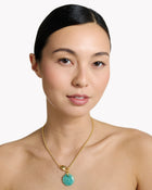 Necklace Cabochon Amazonite - Sakura
