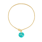 Necklace Cabochon Amazonite - Sakura