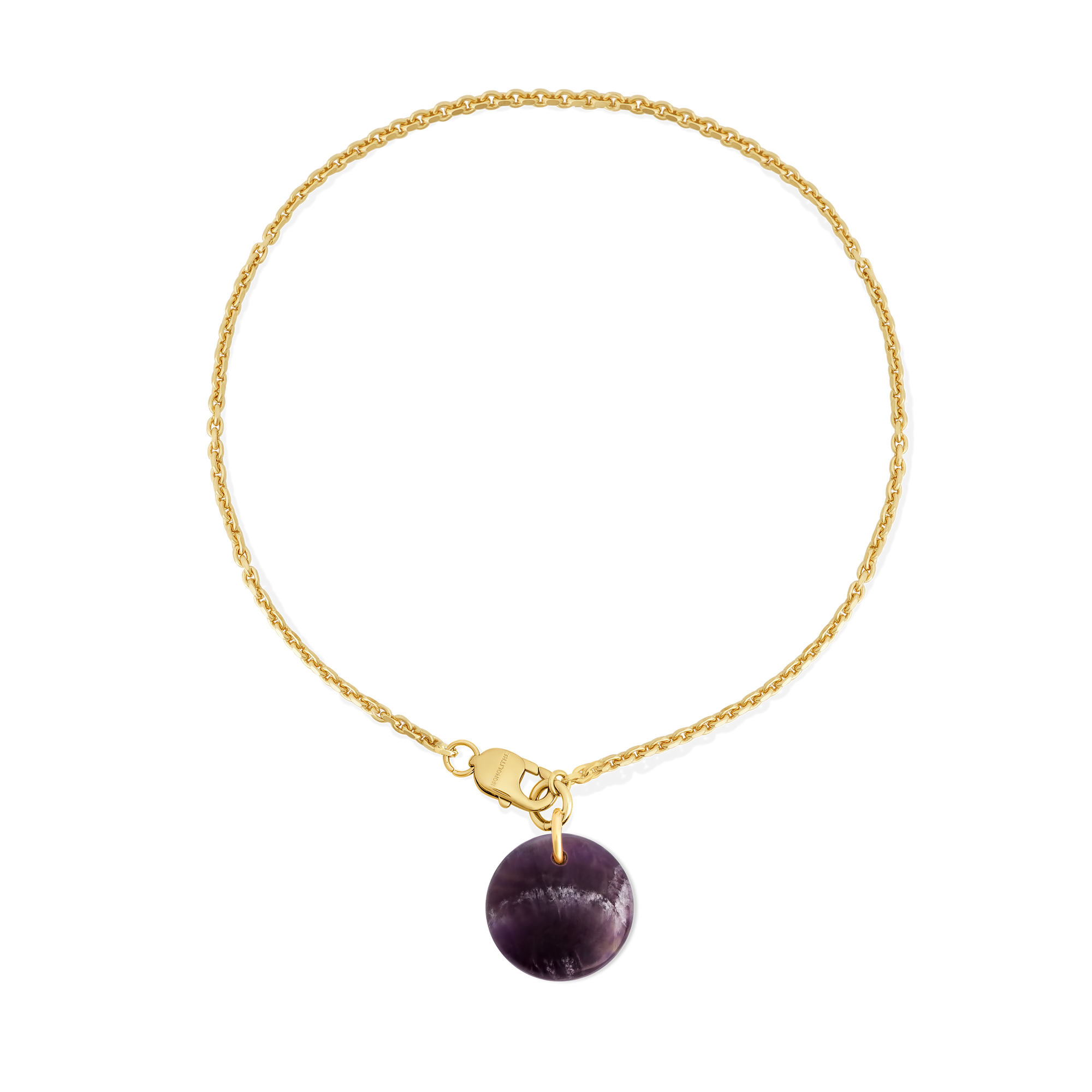 Necklace Cabochon Amethyst - Sakura
