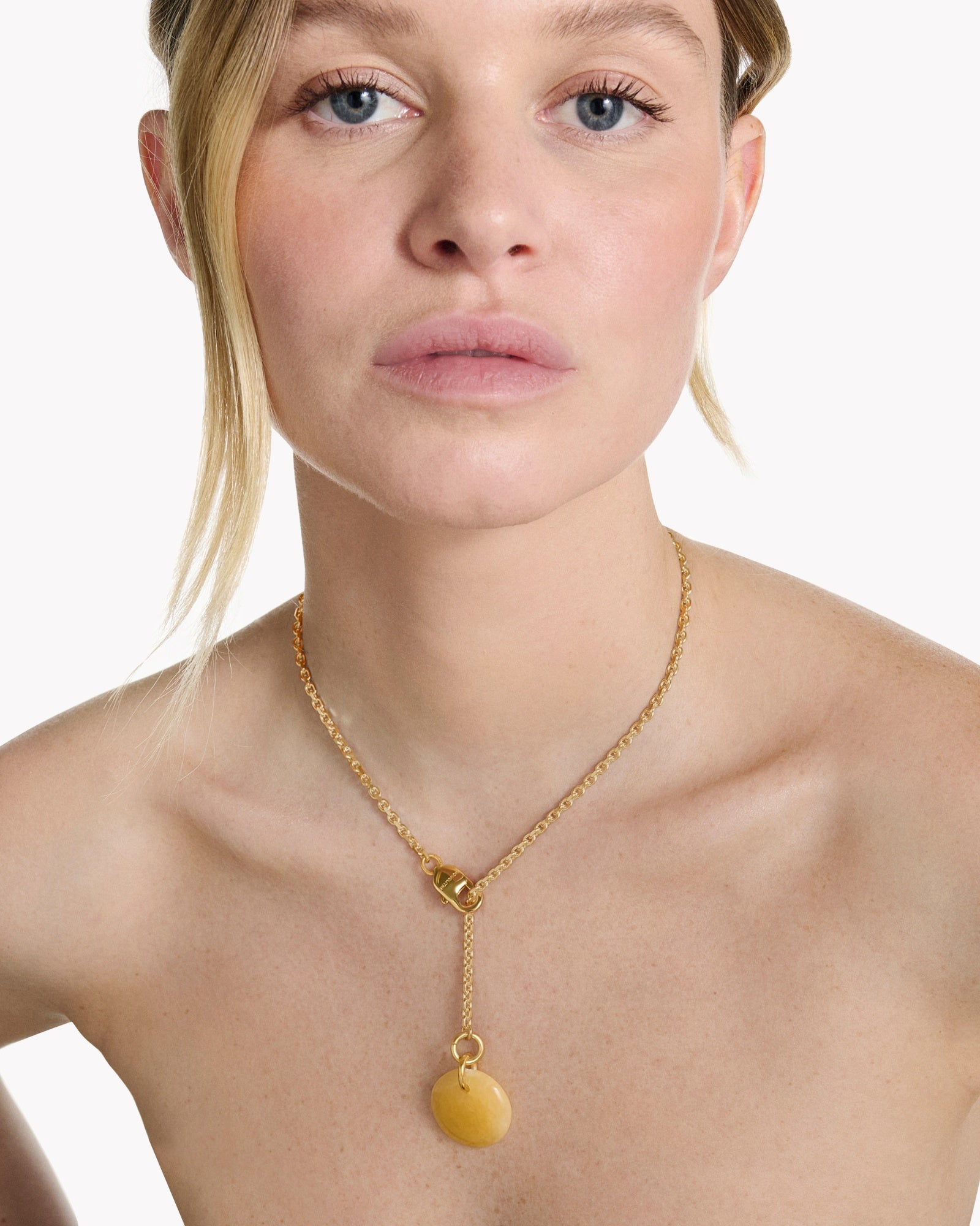 Collier Cabochon Calcite - Sakura