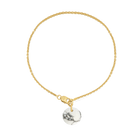 Collier Cabochon Howlite - Sakura