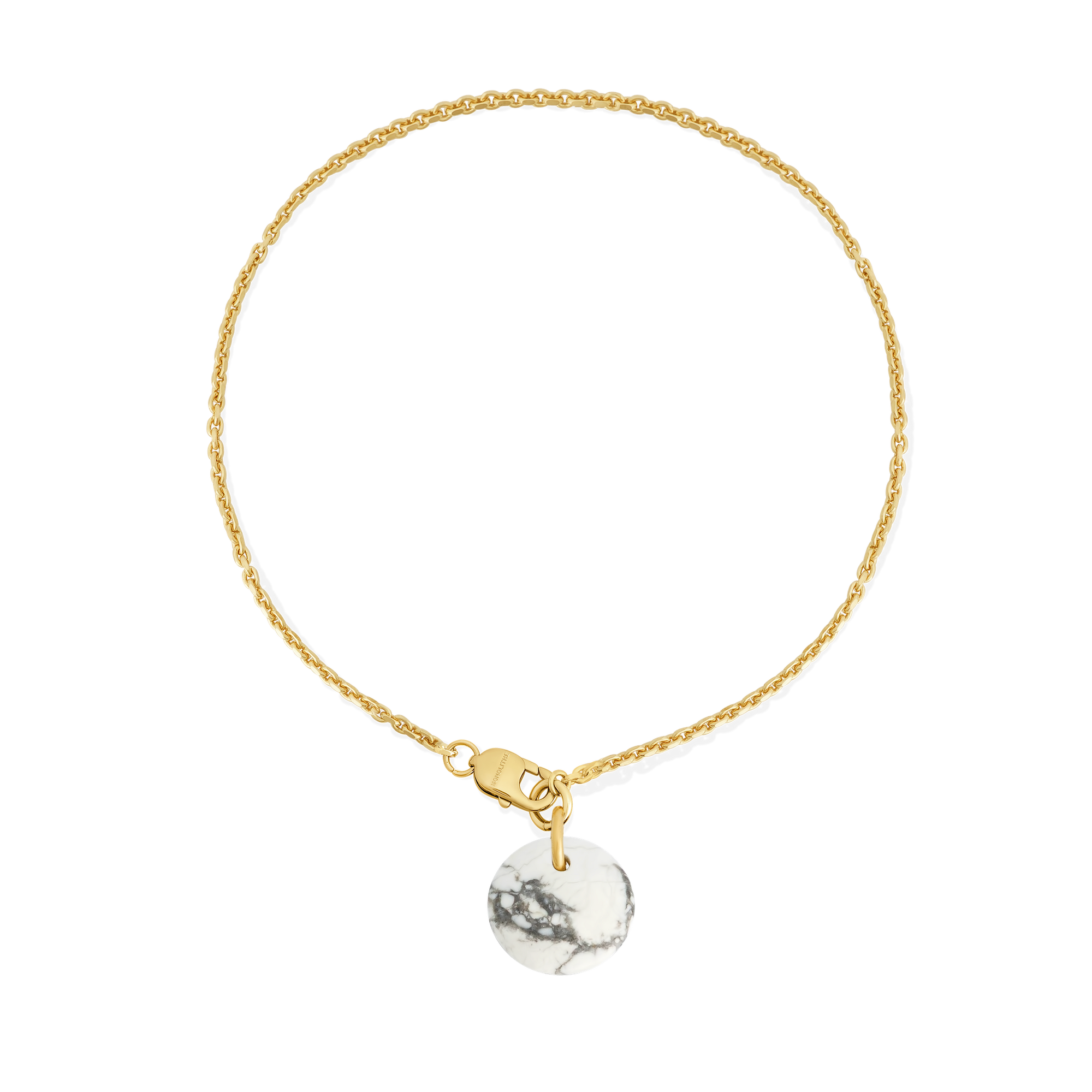 Collier Cabochon Howlite - Sakura