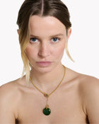 Necklace Cabochon Jade - Sakura