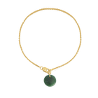 Necklace Cabochon Jade - Sakura