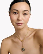 Necklace Cabochon Ocean Jasper - Sakura 