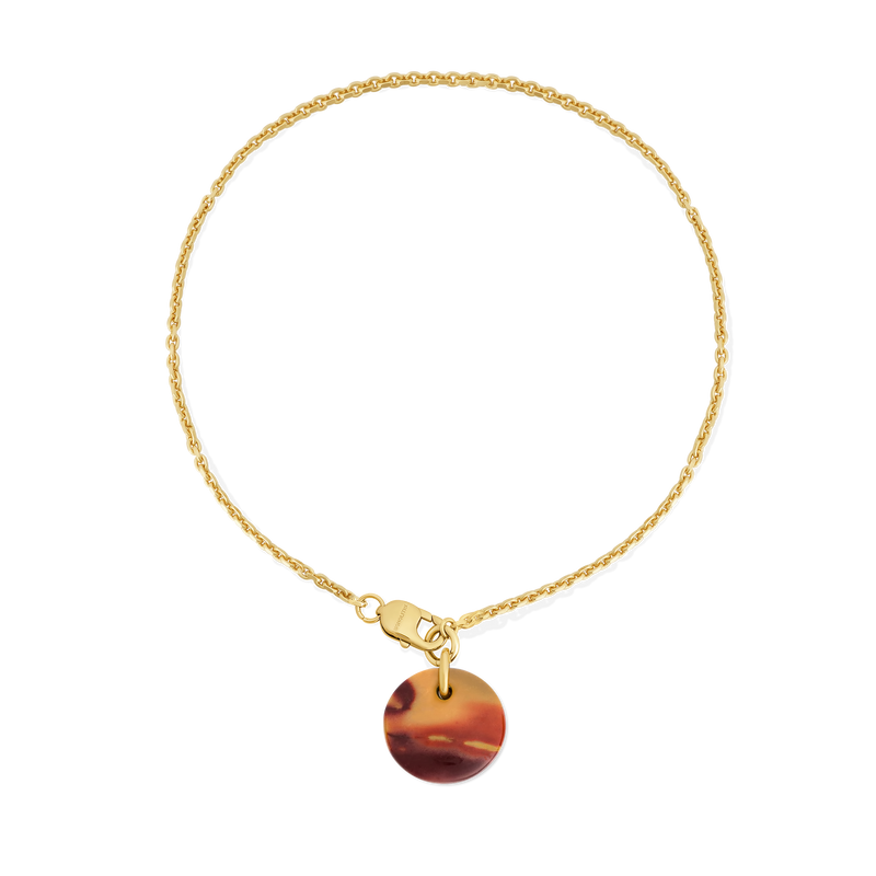 Collier Cabochon Mokaïte - Sakura